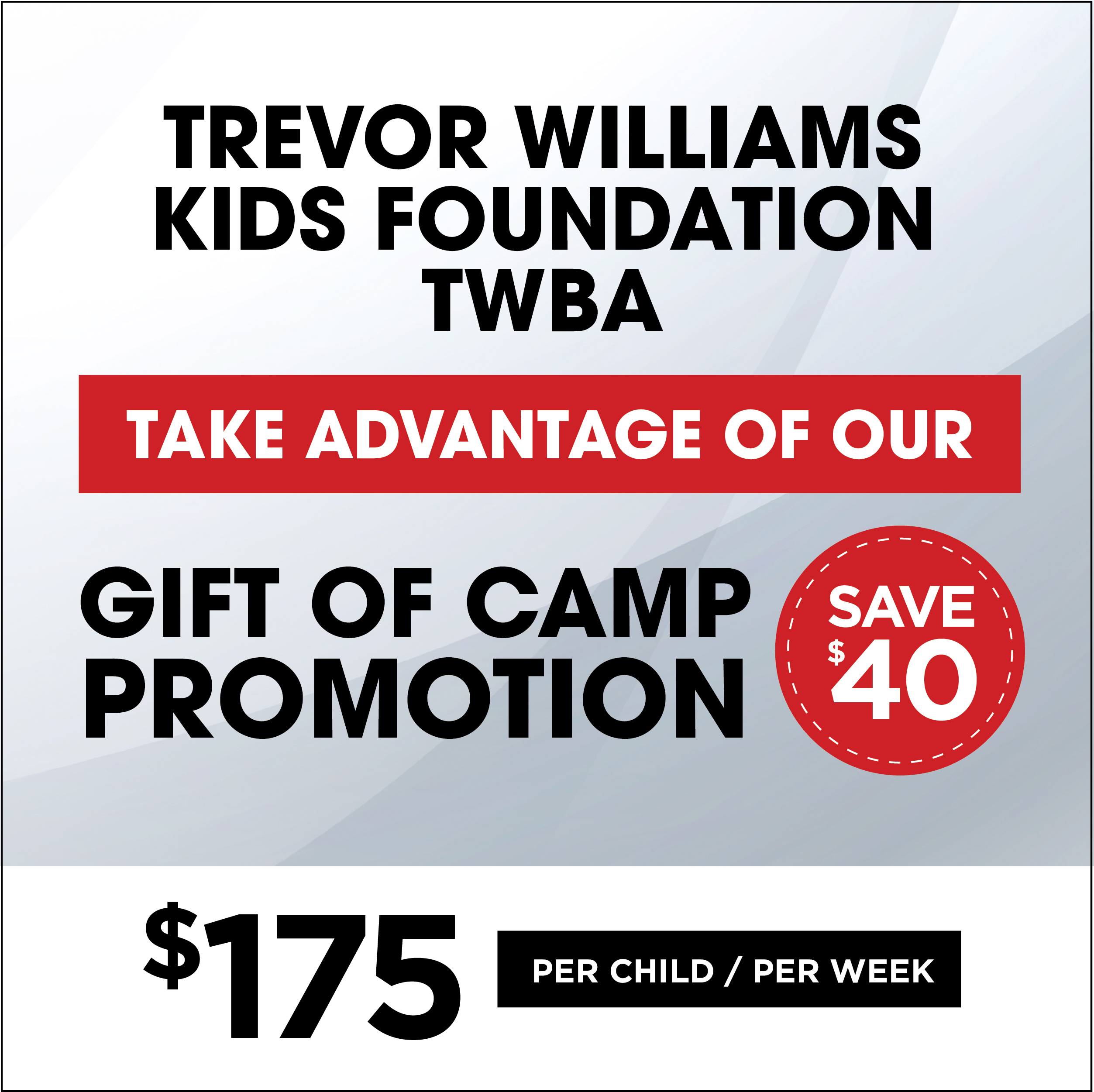 2024 GIFT OF CAMP PROMOTION